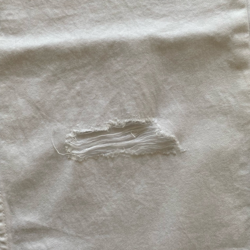 Aerie White Relaxed Drawstring Pants - Picture 6 of 9